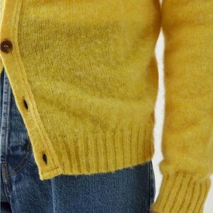 Fuzzy Yellow Sweater